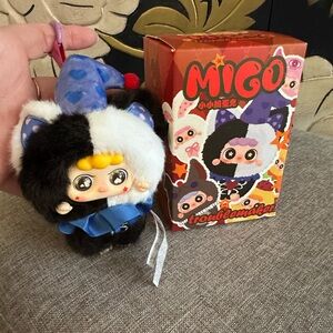 Migo Trouble Maker Plush Toy with Blue and Black Outfit